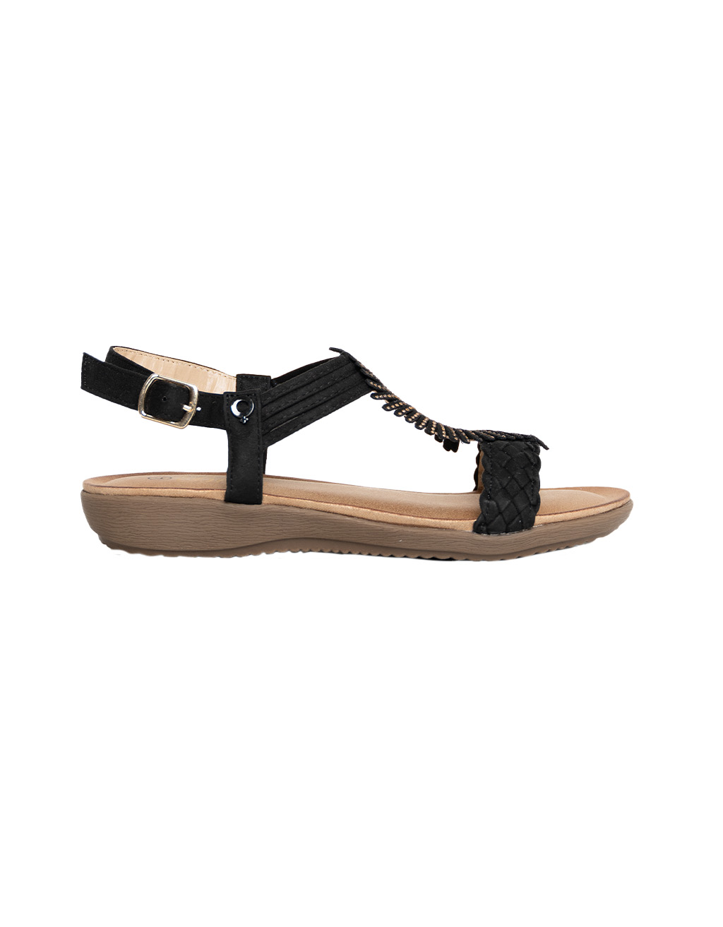 Onyx Braid Sandal